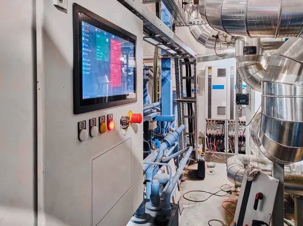 ТОП 10 компаній з виробництва промислового обладнання в Україні depositphotos 766480674 stock photo panel control pipes factory engineering Панель управління і труби на заводі