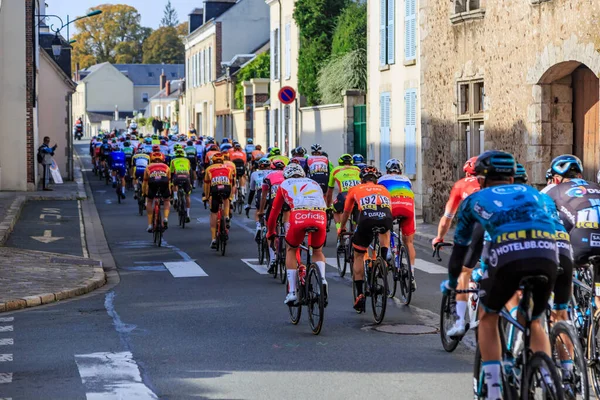 Bonneval Fransa Ekim 2021 Paris 2021 Yol Bisikleti Yarışı Sırasında — Stok fotoğraf