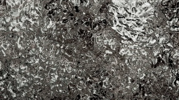 Metallic and Silver Fluid Filling the screen with many Swirls and Waves background