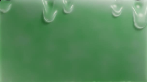 Плавильная Стена Воска Нефритовым Рисунком Цветов Черном Фоне — стоковое видео