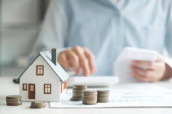 Εξοικονόμηση Επένδυσης Σπίτι Δάνειο Χρηματοδότηση Επιχειρηματική Ιδέα Χρήματα Χρηματοδότηση Επενδύσεων — Φωτογραφία Αρχείου