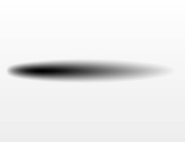 Gölge etkisi. Gerçekçi bulanık kenarlar izole şablonun gölgesidir. Herhangi bir vektör nesnesi için oval gölge.