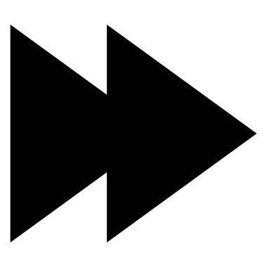 Ok simgesi. Modern basit ok veya imleç. Beyaz arkaplanda yalıtılmış düz ok biçimi. Vektör illüstrasyonu.