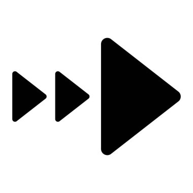 Ok simgesi. Modern basit ok veya imleç. Beyaz arkaplanda yalıtılmış düz ok biçimi. Vektör illüstrasyonu.