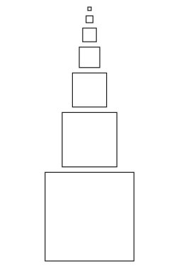 Altın oran geometrik konsept. İlahi oran. Geometrik şekiller ve ideal kompozisyon. Geometri harmonisi ve denge vektörü çizimi.