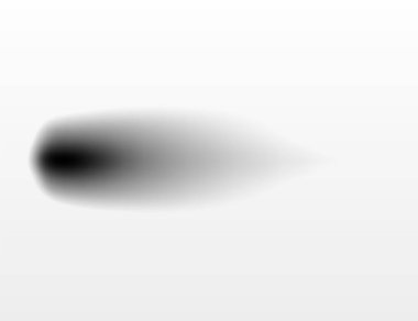 Gölge etkisi. Gerçekçi bulanık kenarlar izole şablonun gölgesidir. Herhangi bir vektör nesnesi için oval gölge.