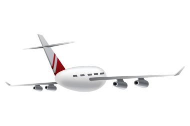 Uçan uçak ya da uçak. Uçak nakliyesi. Yolcu uçuş uçağı, havacılık aracı. Sivil uçak yolculuğu ve havacılık sembolü. Kanat uçuş nakliyesi.