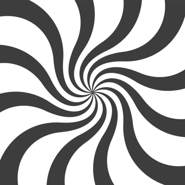 Comic Swirl Background Swirl Radial Pattern Abstract Sunburst Wallpaper Vertigo — Vector de stock