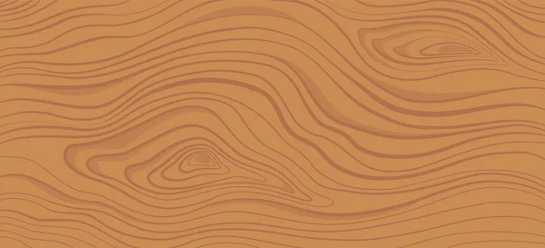 木质部褐色木板 刨花板 地板或桌子表面 条纹纤维纹理背景 复古树表面图案 — 图库矢量图片