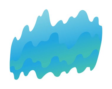 Nesne, atmosfer katmanlarında uçabilir. Renkli bilgi simgesi. Vektör illüstrasyonu.