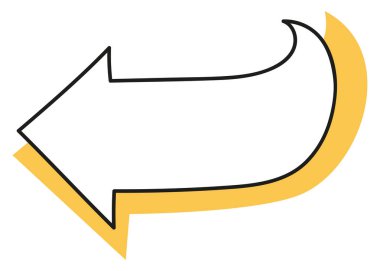 Günlük karalama simgesi. Not defteri, günlük ve planlama için el çizimi pankart veya öge. Karalama stili. Vektör illüstrasyonu.