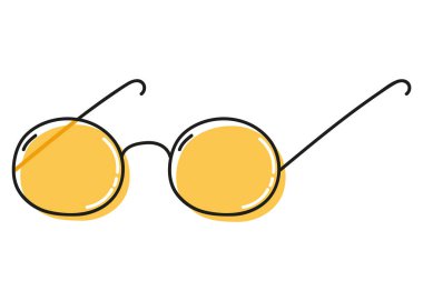 Günlük karalama simgesi. Not defteri, günlük ve planlama için el çizimi pankart veya öge. Karalama stili. Vektör illüstrasyonu.