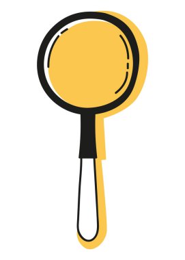 Günlük karalama simgesi. Not defteri, günlük ve planlama için el çizimi pankart veya öge. Karalama stili. Vektör illüstrasyonu.