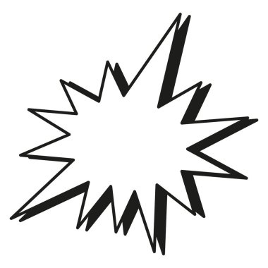 Günlük karalama simgesi. Not defteri, günlük ve planlama için el çizimi pankart veya öge. Karalama stili. Vektör illüstrasyonu.