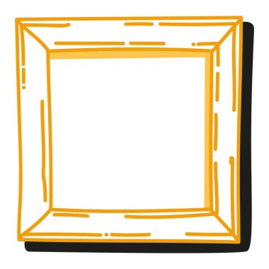 Günlük karalama simgesi. Not defteri, günlük ve planlama için el çizimi pankart veya öge. Karalama stili. Vektör illüstrasyonu.