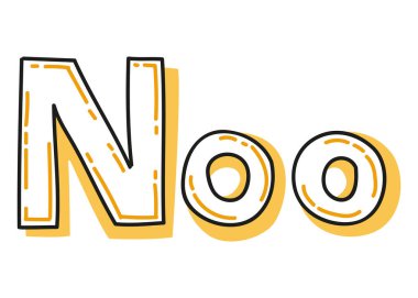 Günlük karalama simgesi. Not defteri, günlük ve planlama için el çizimi pankart veya öge. Karalama stili. Vektör illüstrasyonu.