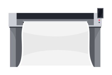 Bilgisayar destekli tasarım ve grafik sanatlarında kullanılan çizici. Büyük formatlı mürekkep püskürtme yazıcısı.