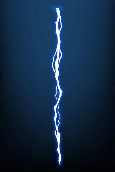 火花と雷のアニメーション 電気雷の危険性 光の電気強力な雷 明るいエネルギー効果 ベクトル図 ロイヤリティフリーのストックイラスト