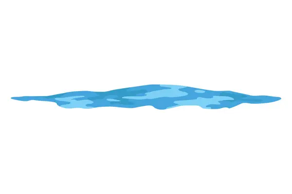 Animation Vatten Våg Ram Vattenstänk För Animering Och Visuella Effekter Stockvektor