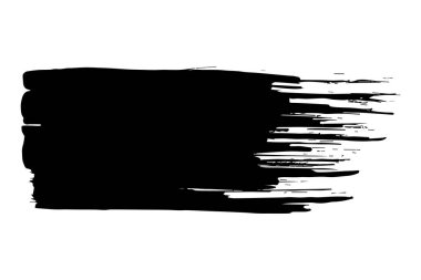 Soyut vektör suluboya boya. Kağıt tasarımı için izole grunge unsuru. Mürekkep boya fırçası lekeleri veya beyaz arkaplanda lekeler.