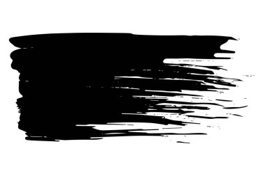 Soyut vektör suluboya boya. Kağıt tasarımı için izole grunge unsuru. Mürekkep boya fırçası lekeleri veya beyaz arkaplanda lekeler.