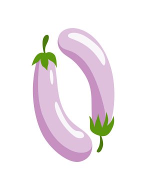 Sebze alfabesi, taze sebzelerden yapılmış İngilizce harf A. Patlıcan. Kitaplar, menüler ya da dükkanlar için dekorasyon konsepti. Beyaz arkaplanda sebze harfleri tasarımı.