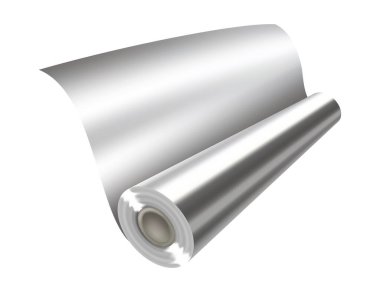 Alüminyum folyo rulo, çeşitli yemek ve yiyecek depolama işleri için idealdir.