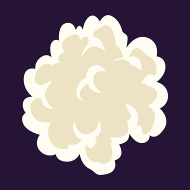 Patlama animasyonu. Patlama etkisi için animasyon. Oyun için çizgi film animasyonu. Patlama etkisi. El çizimi vektör illüstrasyonu.