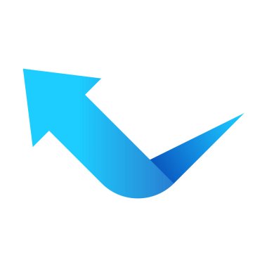 Mavi ok simgesi, solu işaret ediyor.