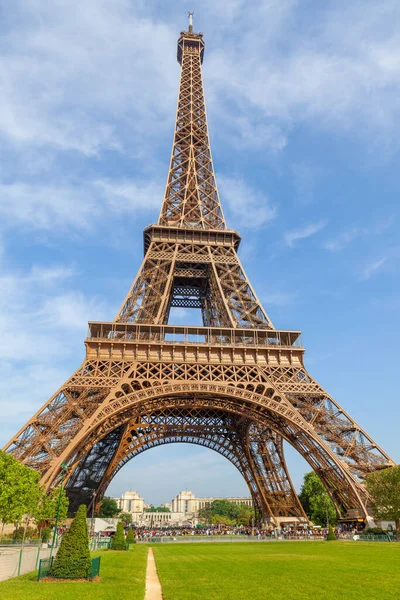 Blick Auf Den Eiffelturm Paris — Stockfoto