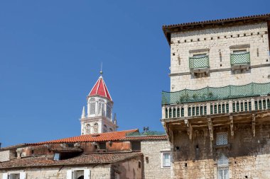 Dalmaçya Hırvatistan 'ın eski Truva kenti