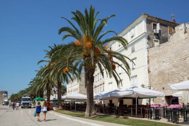 Dalmaçya Hırvatistan 'ın eski Truva kenti