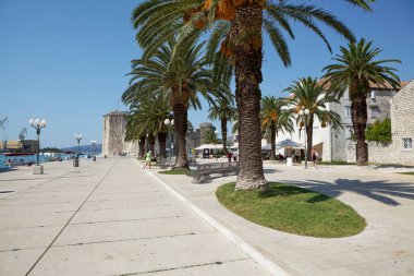 Dalmaçya Hırvatistan 'ın eski Truva kenti