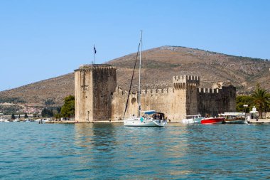 Dalmaçya Hırvatistan 'ın eski Truva kenti