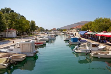 Dalmaçya Hırvatistan 'ın eski Truva kenti