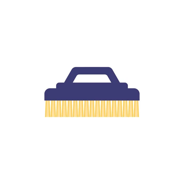 Cepillo Para Limpieza Lavado Ilustración Vectores Color Cepillo Color Higiene — Archivo Imágenes Vectoriales