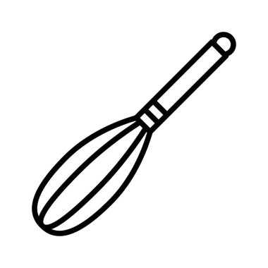 Kitchen beater cooking icon. Pictogram isolated on white background. Vector illustration.