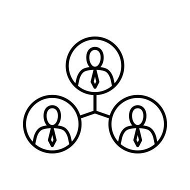 Teamwork management icon. Business teamwork and partnership. Vector illustration.