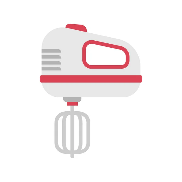 Küchenhandmixer Symbol Küchengerät Zum Mischen Von Lebensmitteln Haushaltsgeräte Vektorillustration — Stockvektor