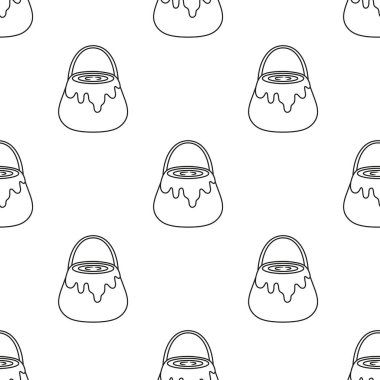 bal kovası ile desen