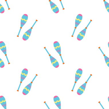 Dik desenli hokkabazlık spreyi, sirk karikatürü arka planı, vektör illüstrasyonu