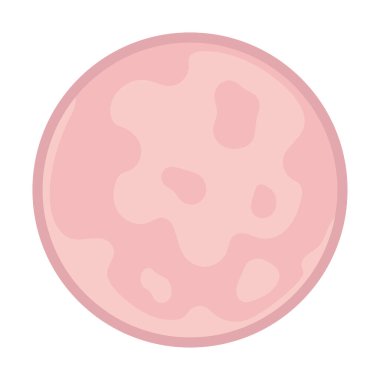 Füme jambonun vektör çizimi, beyaz üzerine izole edilmiş lezzetli dilimlenmiş jambon.