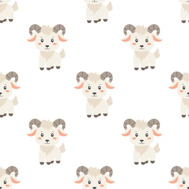 Çizgi filmlerde kusursuz desenler, düz tasarım, arka planda küçük hayvanlar, paskalya duvar kağıtları.