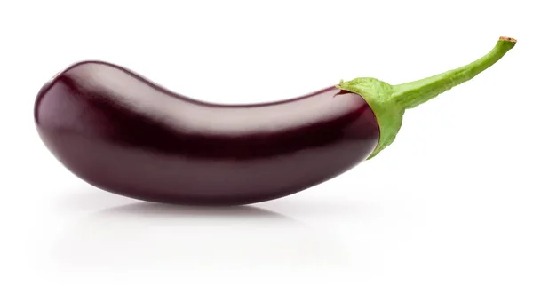 Eggplant Vegetable Isolated White Background — Stock Photo, Image