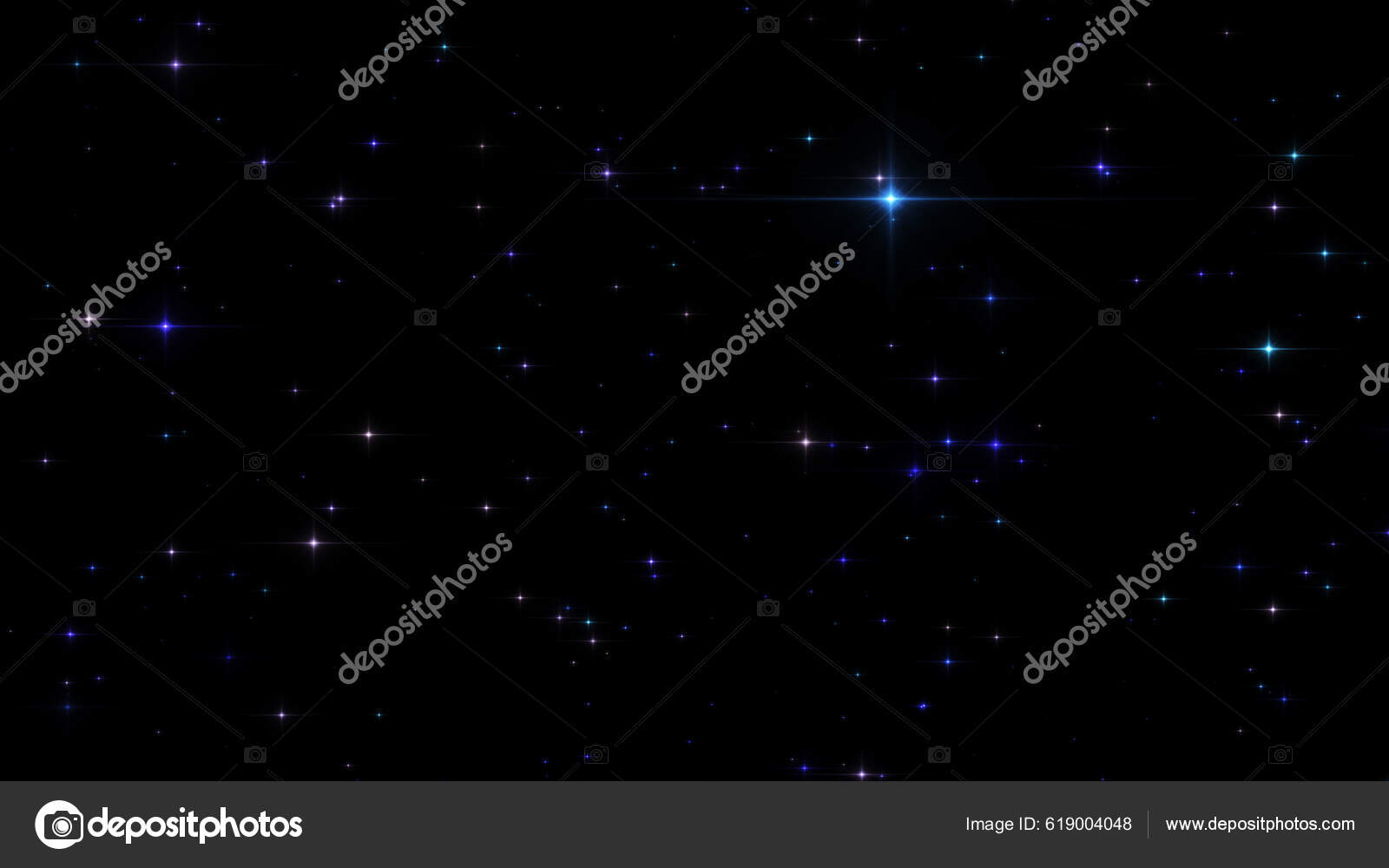 Glowing Particles Stars Sparkling Flow Abstract Background Sparkle ...