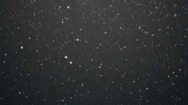 Yılbaşı soyut geçmişi. Bokeh ışıkları. Kar dokusu. Siyah ve beyaz üzerine düşen kar taneleri