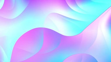 Yavaş çekim soyut canlı animasyon holografik renkler, animasyon duvar kağıdı