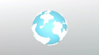 Renk lekeleri ve gürültü bozma efektiyle küre şekli