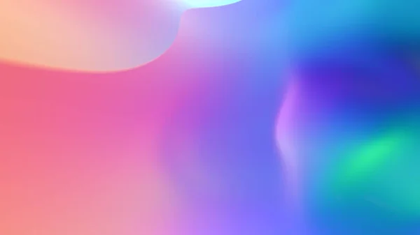 Abstrakcyjna Ilustracja Holograficznym Kolorze Futurystyczna Tapeta — Zdjęcie stockowe