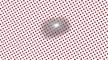 Metin ile konuşma balonu Ne ve yarım ton arkaplan, çizgi roman tarzı animasyon